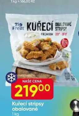 Hruška Kuřecí stripsy obalované 1 kg nabídka