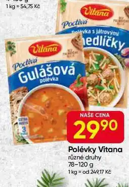 Hruška Vitana různé druhy 78-120 g nabídka