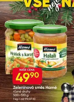 Hruška Hamé Halali různé druhy 500-510 g nabídka