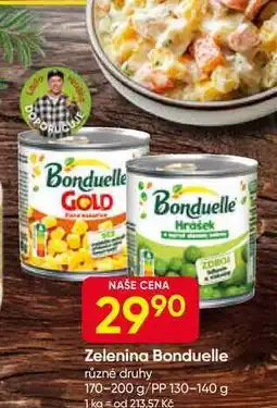 Hruška Bonduelle různé druhy 170-200 g/PP 130-140 g nabídka