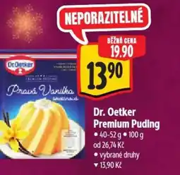 Albert Dr. Oetker Premium Puding nabídka