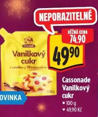 Albert Cassonade Vanilkový cukr nabídka