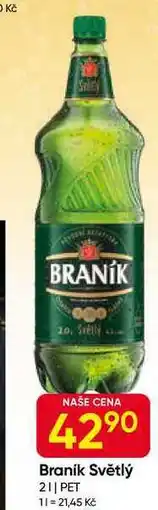 Hruška Braník Světlý 2l PET nabídka