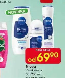 Hruška Nivea různé druhy 50-250 ml nabídka