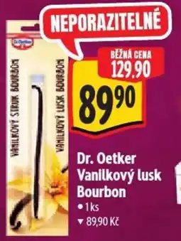 Albert Dr. Oetker Vanilkový lusk Bourbon nabídka