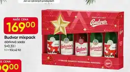 Hruška Budvar mixpack dárková sada 5x0,33l nabídka