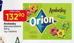 Hruška Orion Arabesky želé polomáčené 209 g nabídka