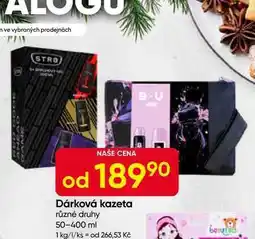 Hruška STR8 Dárková kazeta různé druhy 50-400 ml nabídka