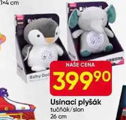 Hruška Usínací plyšák tučňák/slon 26 cm nabídka