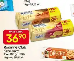 Hruška Rodinné Club různé druhy 134-140 g +20% nabídka