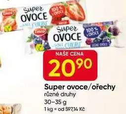 Hruška emco Super ovoce/ořechy různé druhy 30-35 g nabídka