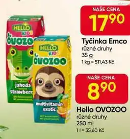 Hruška Hello OVOZOO různé druhy 250 ml nabídka