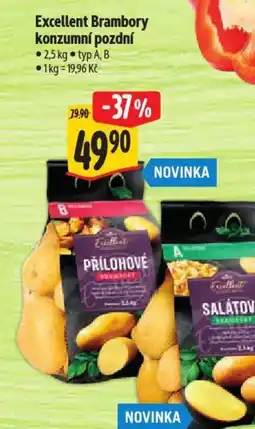 Albert Excellent Brambory konzumní pozdní nabídka