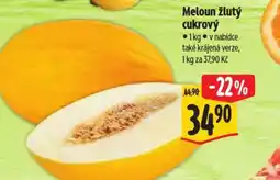 Albert Meloun žlutý cukrový nabídka