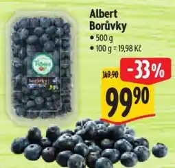 Albert Albert Borůvky nabídka