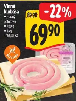Albert Vinná klobása nabídka