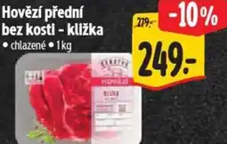 Albert Hovězí přední bez kosti - kližka nabídka