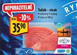 Albert Tuňák - steak nabídka