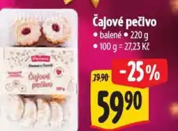 Albert Čajové pečivo nabídka