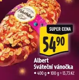 Albert Albert Sváteční vánočka nabídka