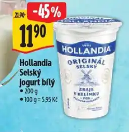 Albert Hollandia Selský jogurt bílý nabídka