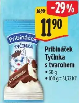 Albert Pribináček Tyčinka s tvarohem nabídka