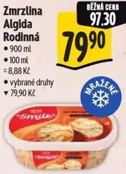 Albert Zmrzlina Algida Rodinná nabídka