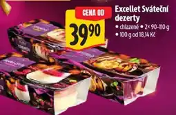 Albert Excellet Sváteční dezerty nabídka