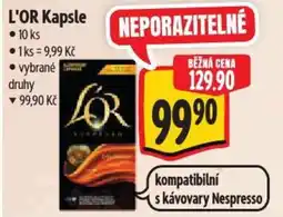 Albert L'OR Kapsle nabídka