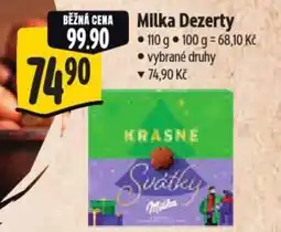 Albert Milka Dezerty nabídka