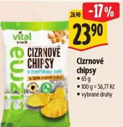 Albert Cizrnové chipsy nabídka