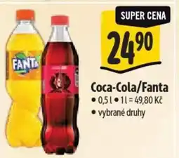 Albert Coca-Cola/Fanta nabídka