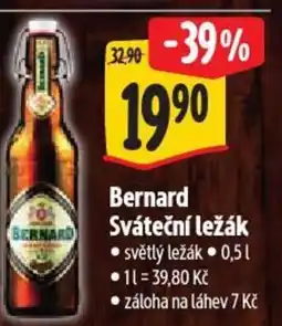 Albert Bernard Sváteční ležák nabídka