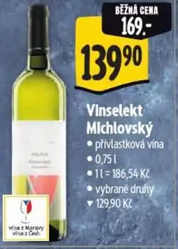 Albert Vinselekt Michlovský nabídka