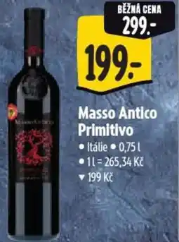 Albert Masso Antico Primitivo nabídka