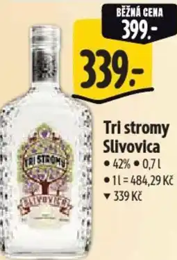 Albert Tri stromy Slivovica nabídka