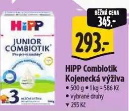 Albert HiPP Combiotik Kojenecká výživa nabídka