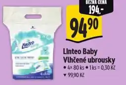 Albert Linteo Baby Vlhčené ubrousky nabídka