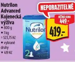 Albert Nutrilon Advanced Kojenecká výživa nabídka