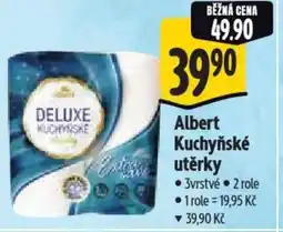Albert Albert Kuchyňské Extra utěrky nabídka