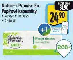 Albert Nature's Promise Eco Papírové kapesníky nabídka