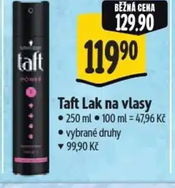 Albert Taft Lak na vlasy nabídka