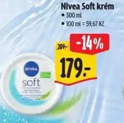 Albert Nivea Soft krém nabídka
