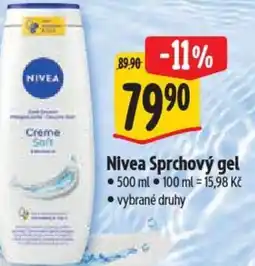 Albert Nivea Sprchový gel nabídka