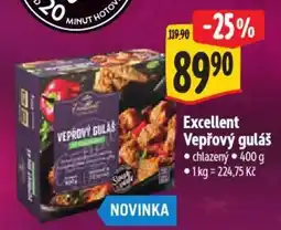 Albert Excellent Vepřový guláš nabídka