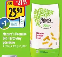 Albert Nature's Promise Bio Těstoviny pšeničné nabídka