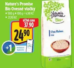 Albert Nature's Promise Bio Ovesné vločky nabídka