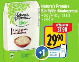Albert Nature's Promise Bio Rýže dlouhozrnná nabídka