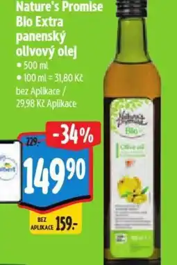 Albert Nature's Promise Bio Extra panenský olivový olej nabídka