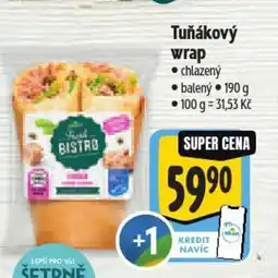 Albert Tuňákový wrap nabídka